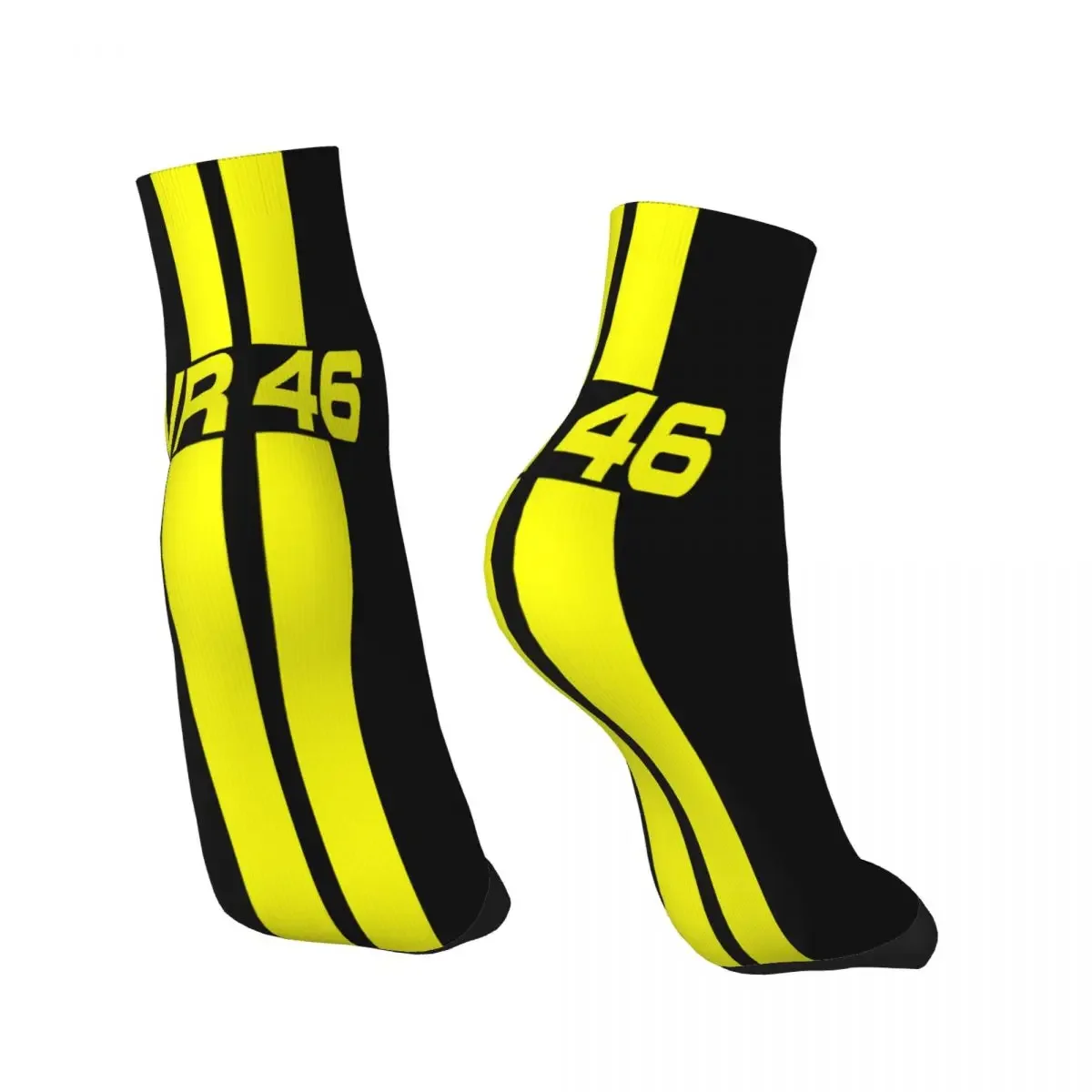 Новинка мужские носки Росси удобные теплые унисекс с 3D-принтом для мотогонок