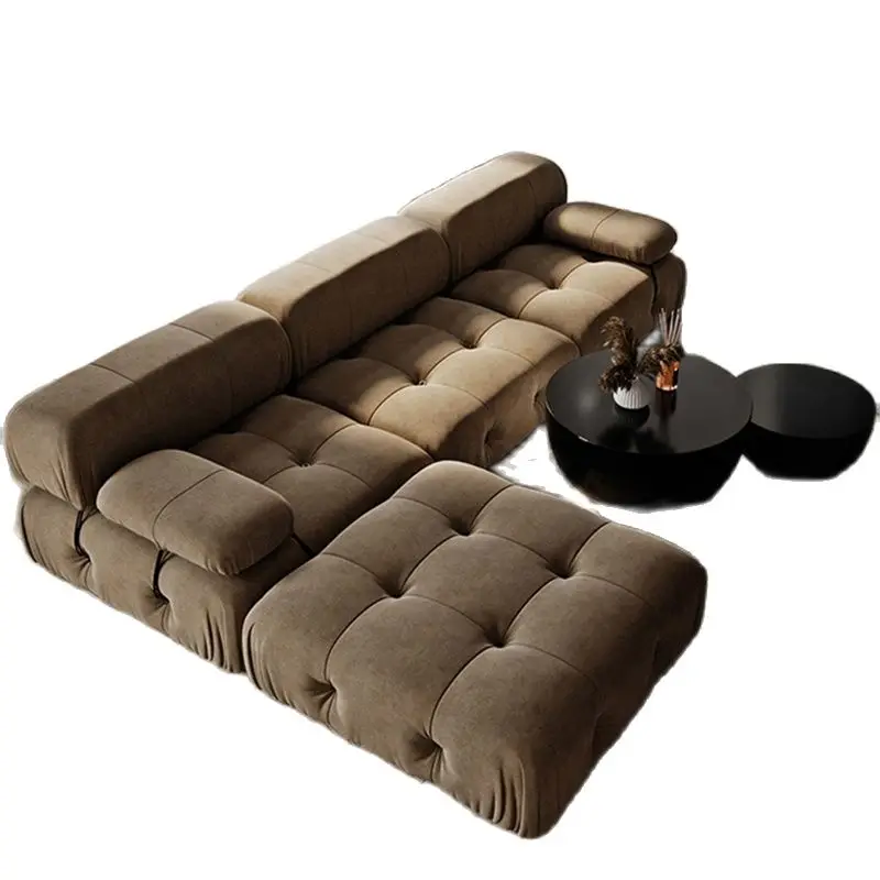 

Тканевый диван в скандинавском стиле, простой современный роскошный куб тофу для гостиной, креативный комбинированный дизайнерский диван, ...