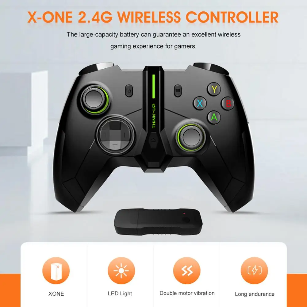 

2,4 геймпад, для беспроводного геймпада Xbox One X, Usb интерфейс