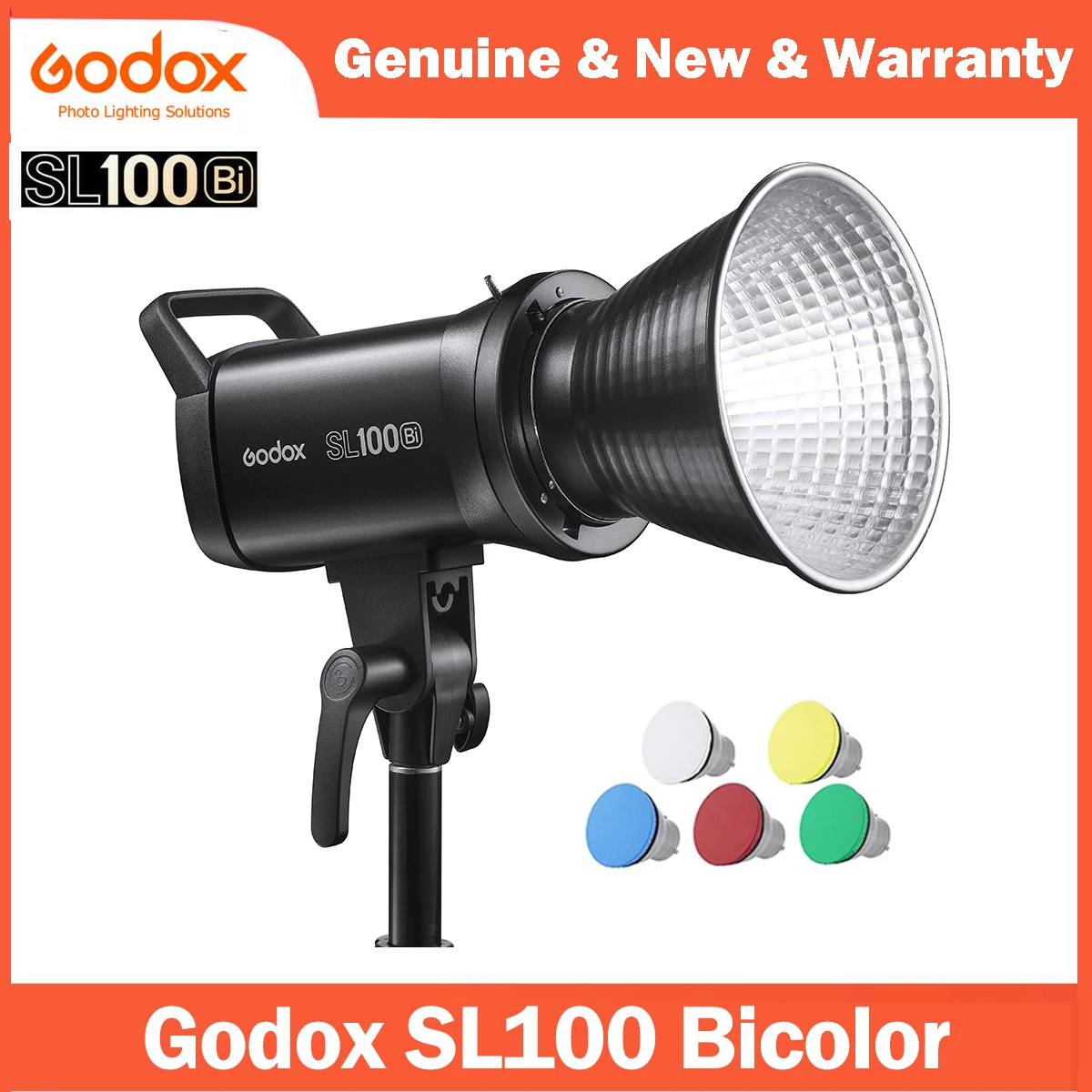 Светодиодная видеолампа Godox SL100Bi 100 Вт 2800-6500K