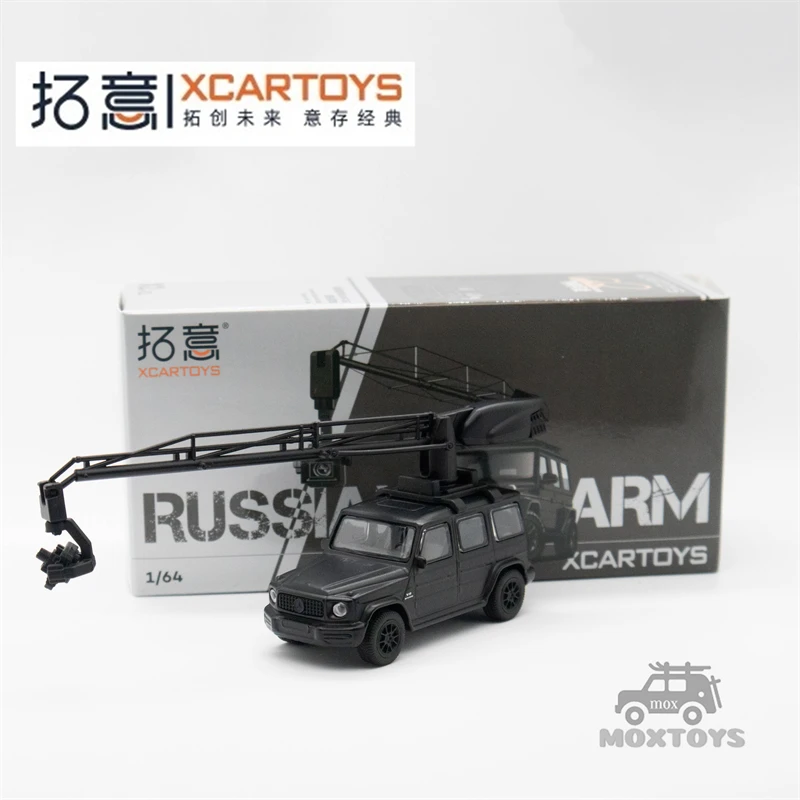 XCarToys 1:64 G63 внедорожник камеры автомобиль черный литая модель автомобиля