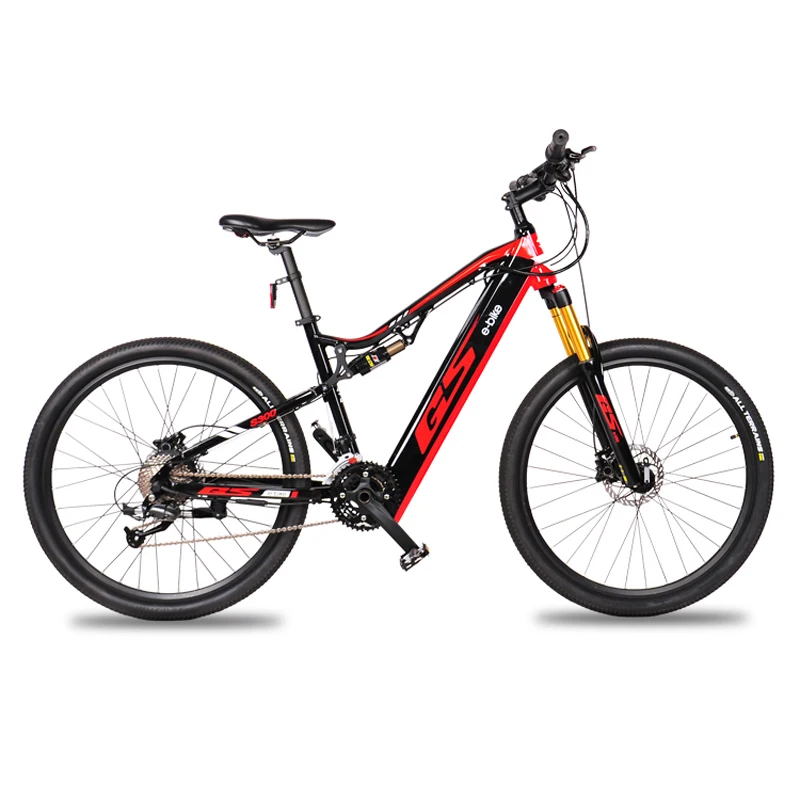 

New GS E-bike 750W 48V 17AH Lithium Battery Brushless Motor Electric Bicycle 27.5 Inch Aluminum Alloy Mountain Road Bike