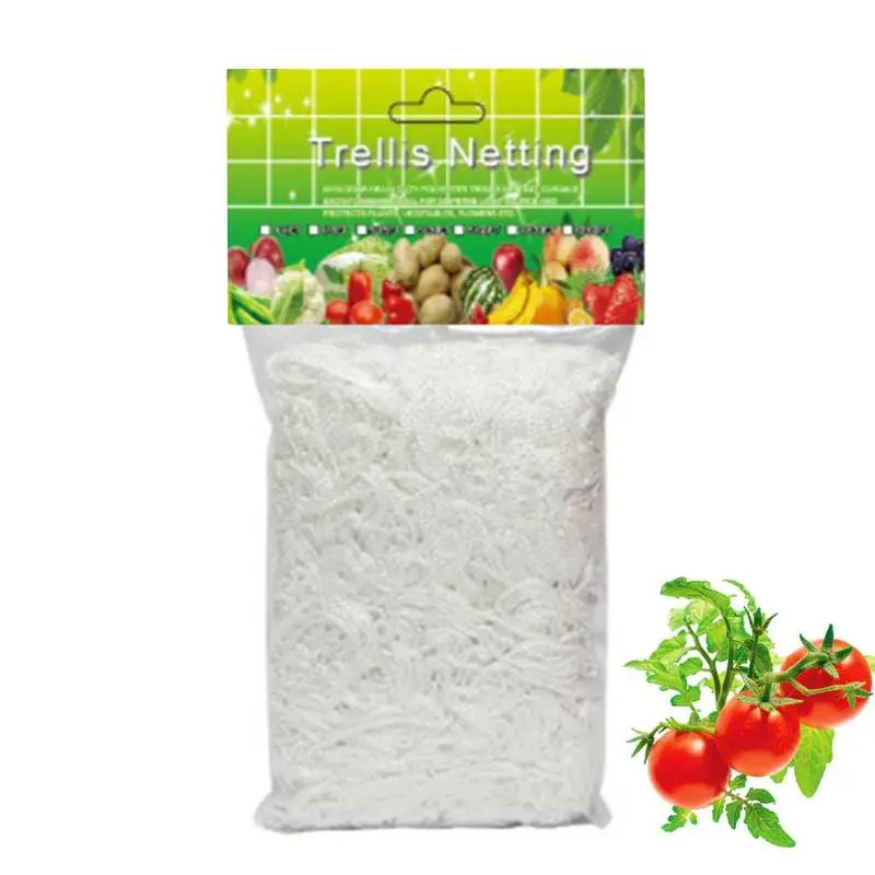 

Garden Netting Mesh Outdoor Vegetable Climbing Support Mesh Saving Space Growing Net For Beans Tomatoes Peas Easy To Install