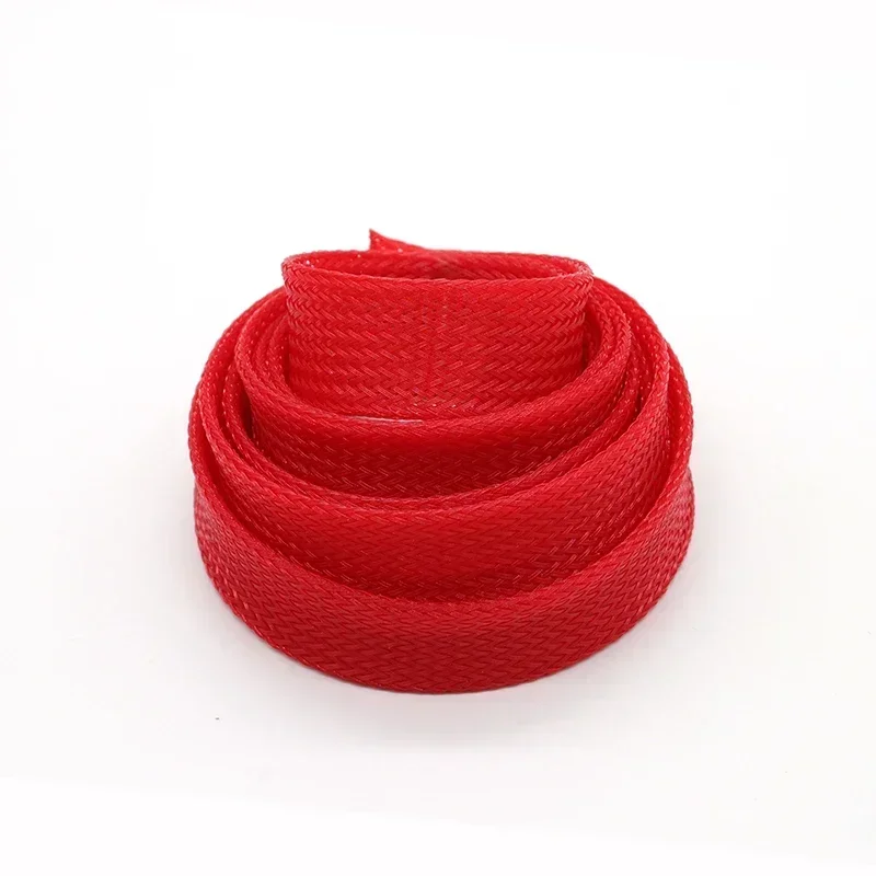 

Красные изолированные рукава из ПЭТ для кабелей