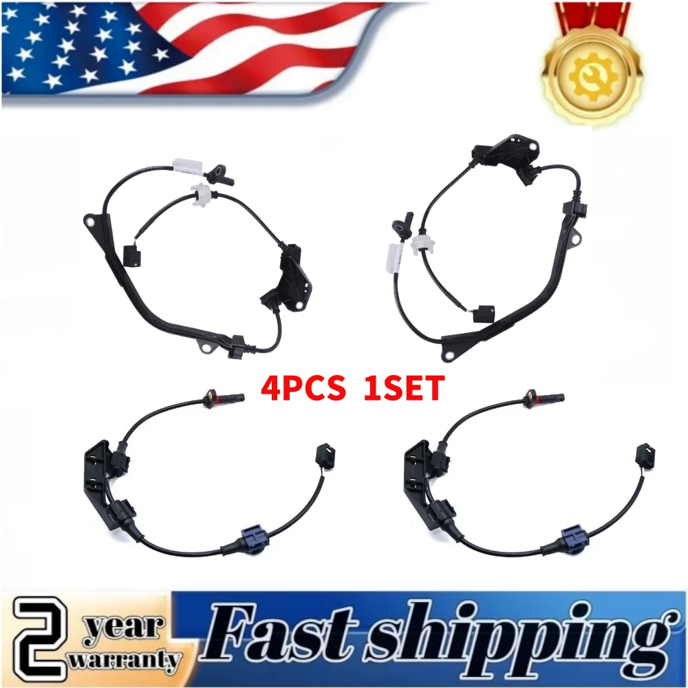 

1 Set ABS Wheel Speed Sensor For Odyssey 09-14 FL FR RR RL 57450-SLE 57455-SLE
