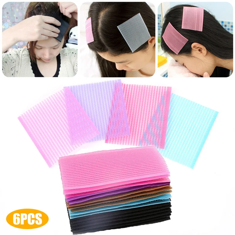 

6Pcs Barber Acessories Bangs Paste Posts Hair Sticker Gripper Barber Grippers Hair Holder for Hair Cutting Styling Accessory
