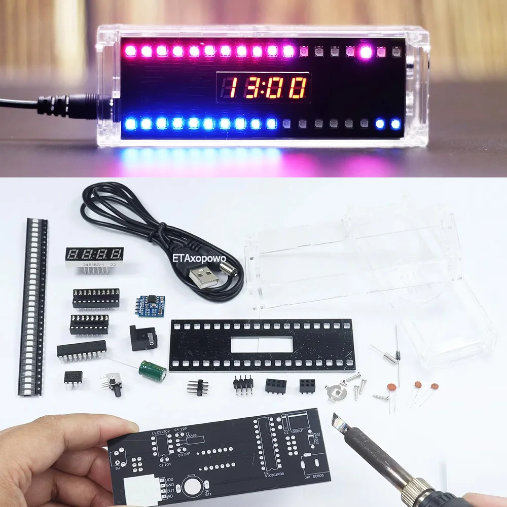 

Электронный набор для пайки цифровой часы