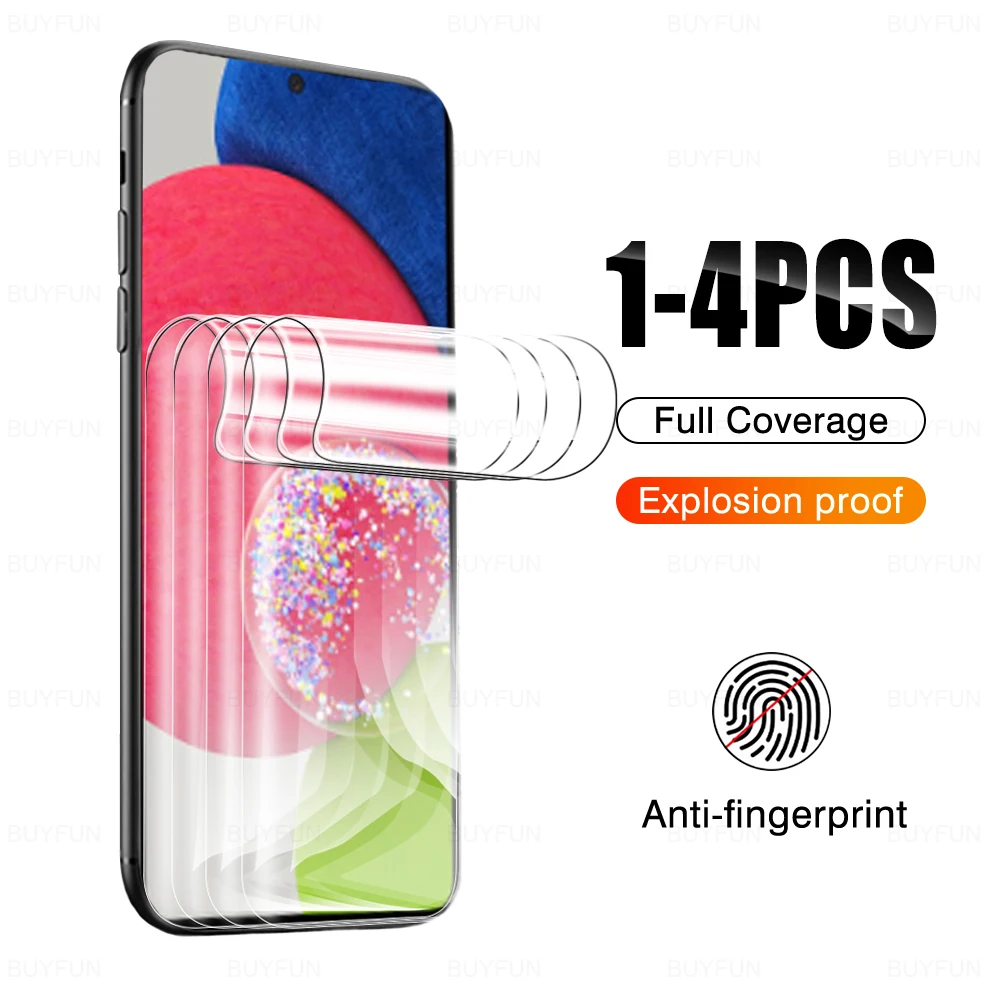 

4 шт./3 шт./2 шт./1 шт. 99D гидрогелевые пленки для Samsung Galaxy A52s 5G4G A51 A53 A50s A70s A71 A72 A73 A7 A8 plus A80 A90 A91 A01 core