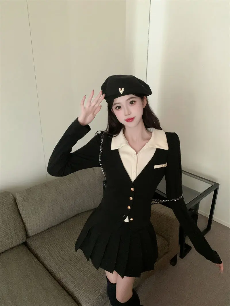 Женская футболка-поло с длинным рукавом воротником-поло