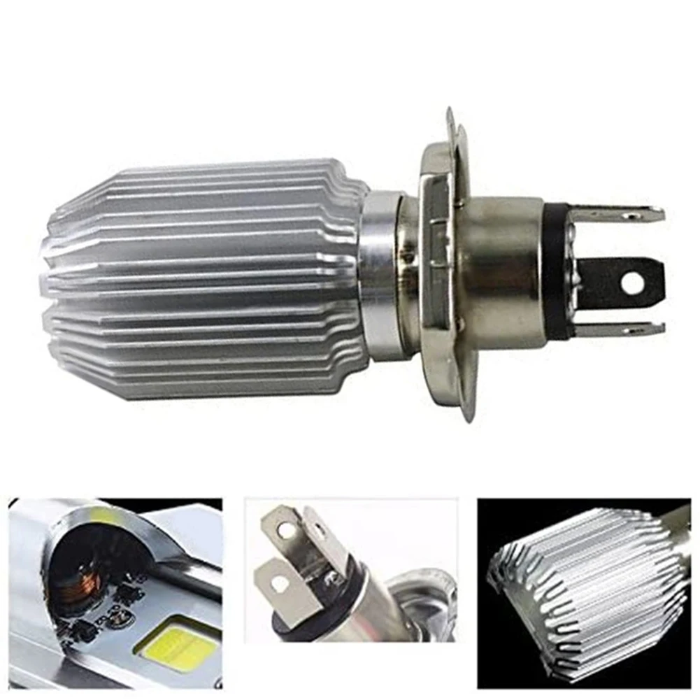 

H4 LED Scheinwerferlampe Motorrad Roller Superhelles Scheinwerferlicht 6000K Easy Installation Motorcycle Parts