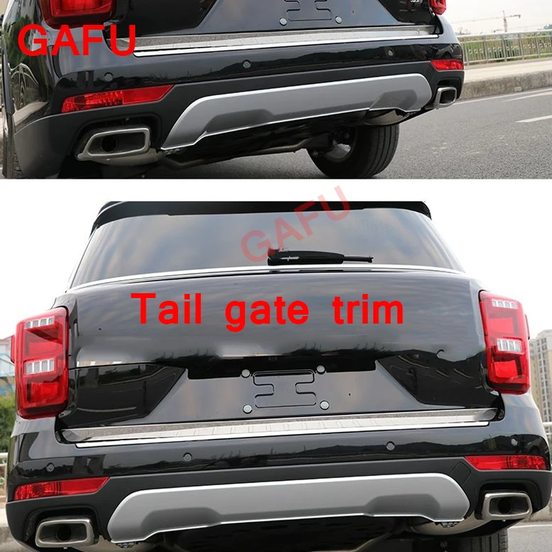 

Накладки на крышку багажника для Trumpchi Gac Gs8 2017 2018 2019 2020 2021 из нержавеющей стали