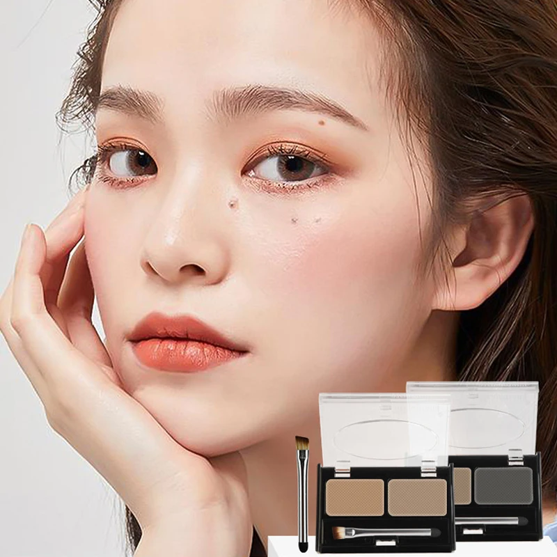 Тени для век девушек и женщин инструменты макияжа 2 цвета водостойкий макияж