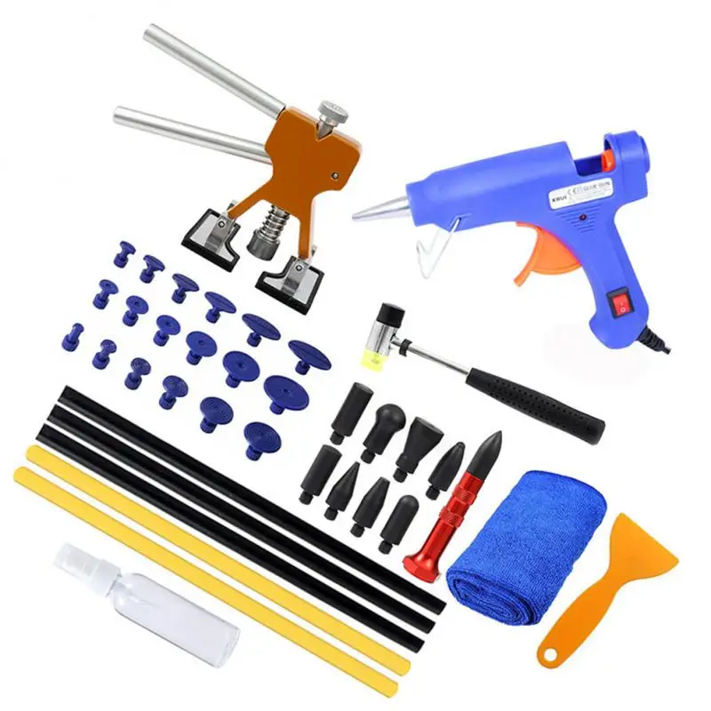 

Car Paintless Paint Dent Repair Tool Dent Repair Kit Car Dent Puller With Glue Puller Tabs Removal Kits For Vehicle Car Auto