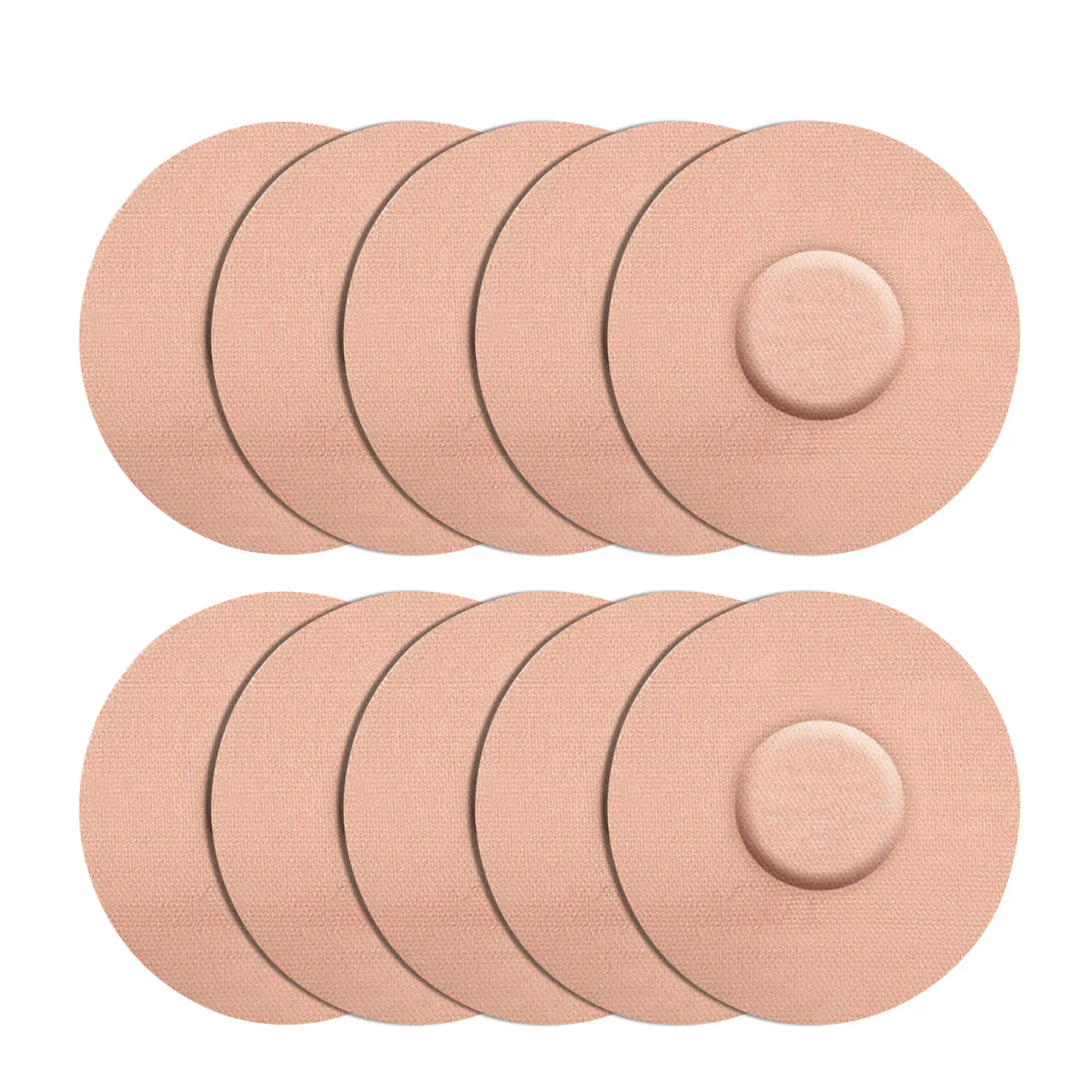 

10 шт., водонепроницаемые клейкие патчи без отверстий, до 14 дней