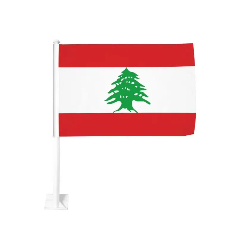 12x18 дюймов Ливан флаг 30x45 см автомобильные флаги