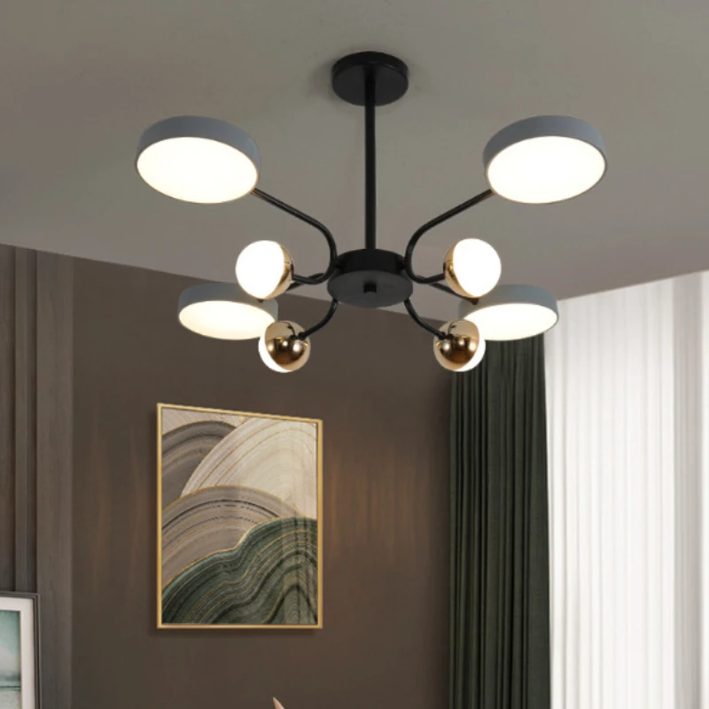 

Современная простая мебель для гостиной, столовой, современная простая креативная лампа для украшения гостиной в скандинавском стиле