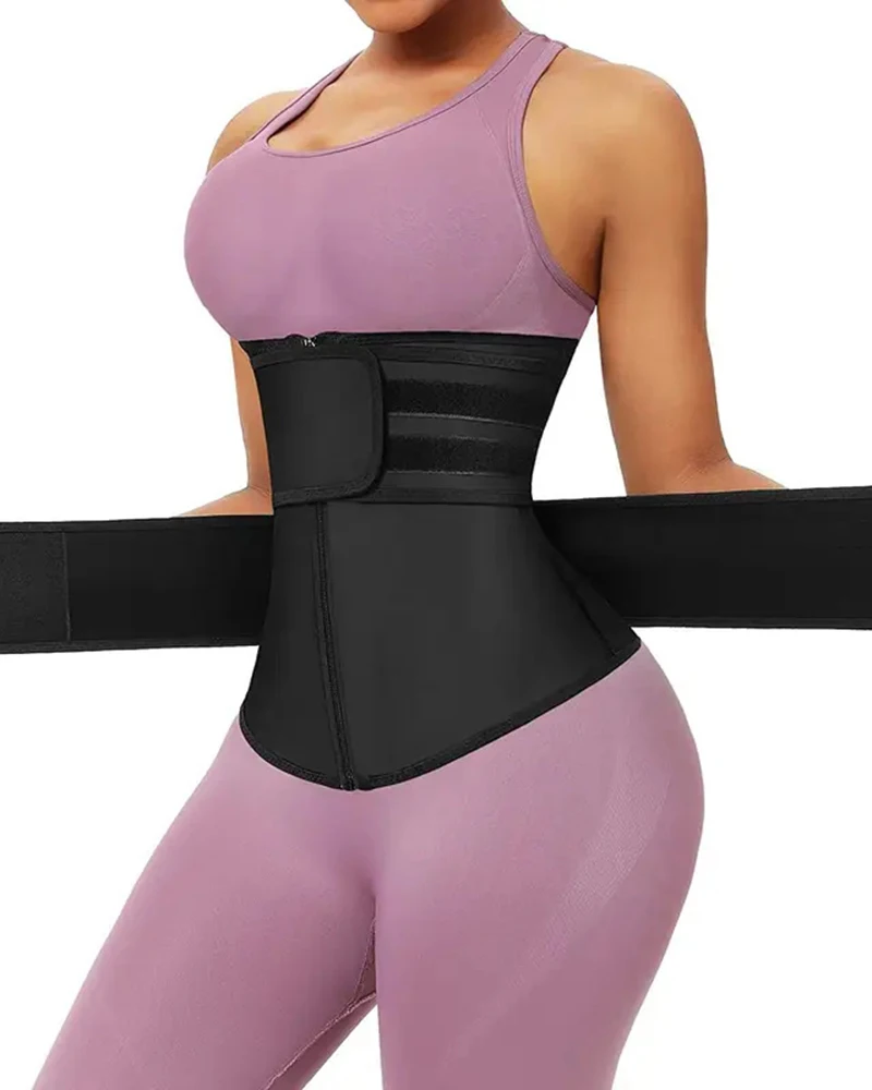 

Waist Trainer Corset Neoprene Sweat Belt Tummy Slimming Sport Shapewear Breathable Belly Fitness Modeling Strap Shaper
