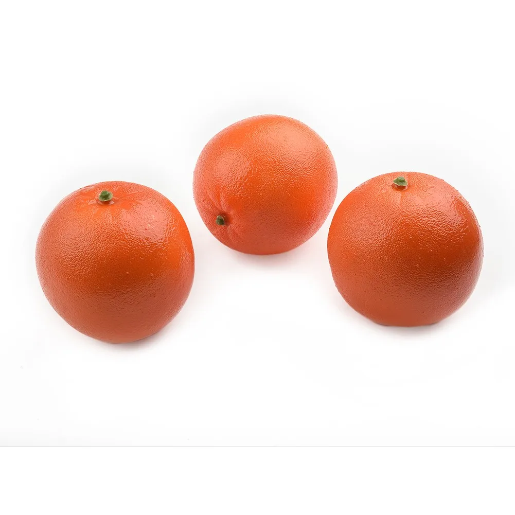 

6Pcs Artificial Oranges Simulation Lifelike Oranges Model Fake Fruit For Home Kitchen Wedding Party Decoration Photography Props
