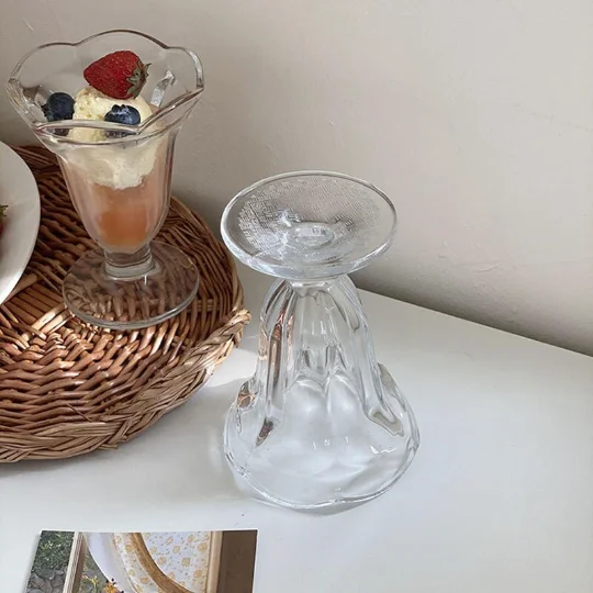 Чашка TANGPIN из матового стекла с цветами чашка для шампанского йогурта