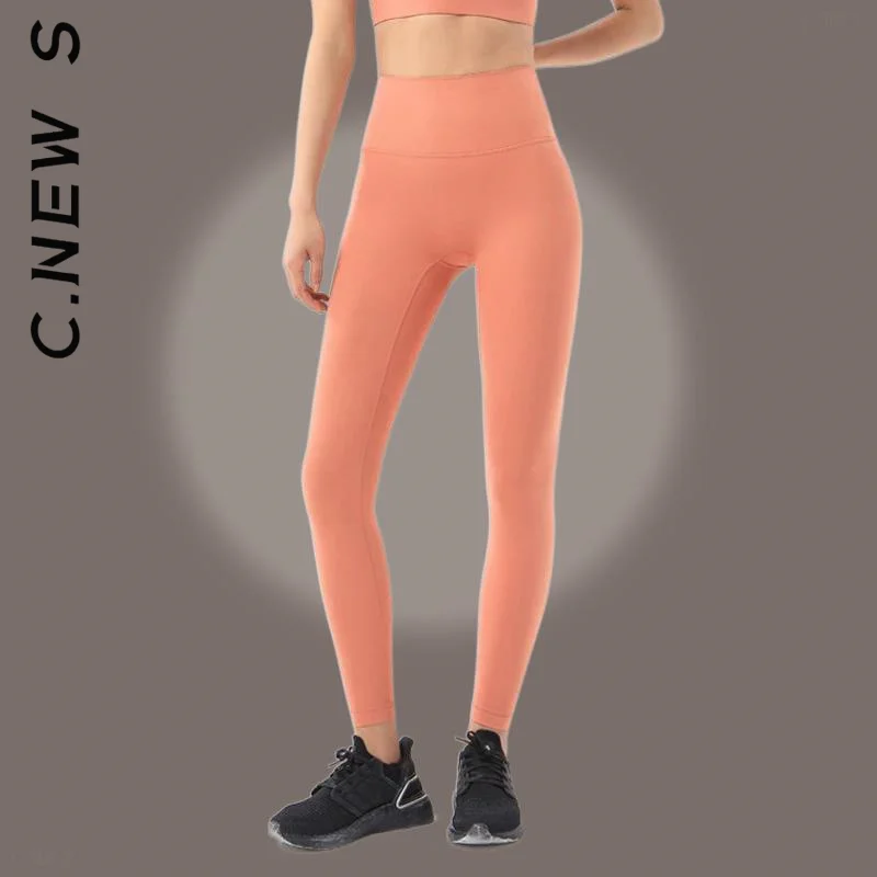 

C.New S Women'S Sports Pants New Yoga Pants Women Leggings Yoga Pants Girl Fitness Soft Tights High Waist Mention