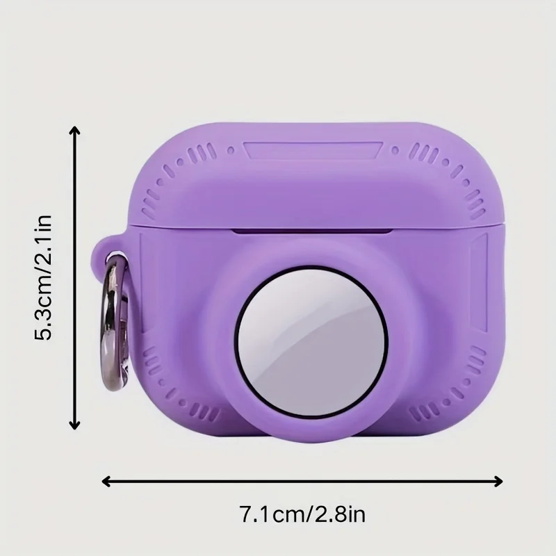 Силиконовый чехол для Airpods Pro 2/Airtag 2 в 1