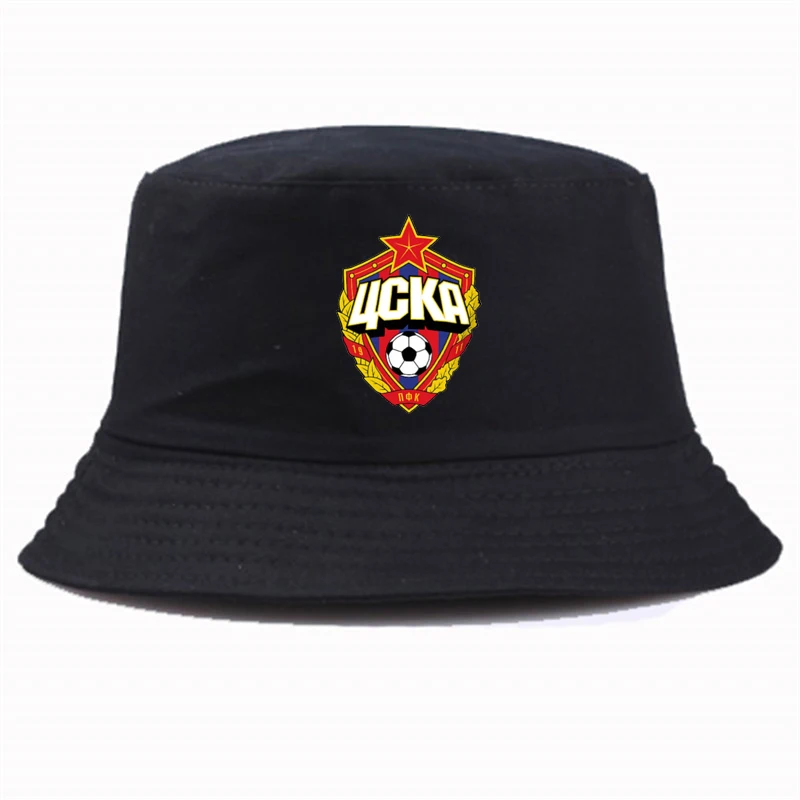 

New Summer cap The central cska Moscow Russia Bucket Hat Summer Casual Brand Unisex fisherman hat