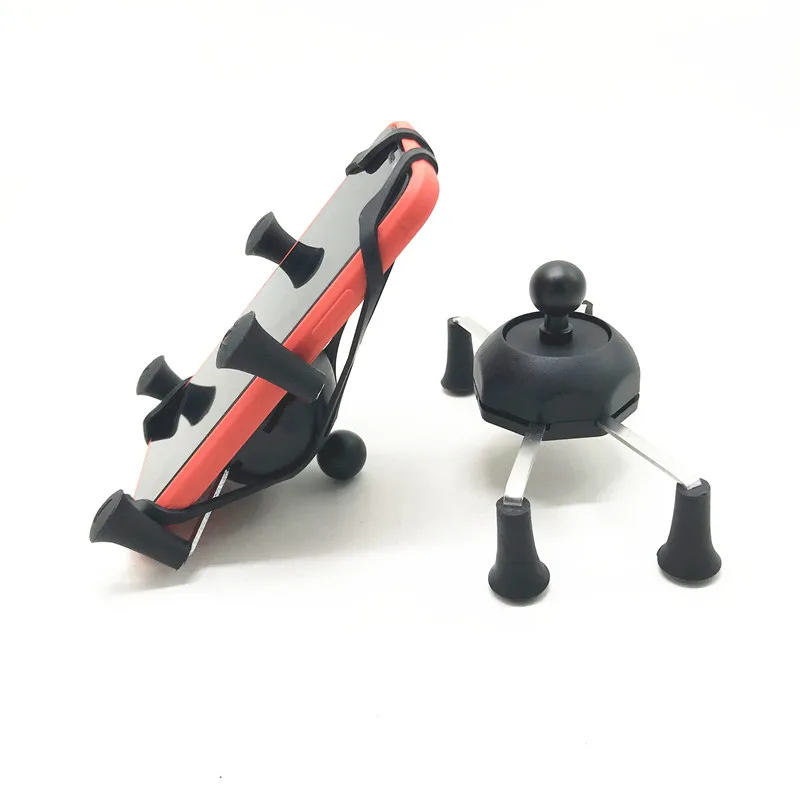 

17MM Aluminum Ball Mount Motorcycle Webgrip Phone Mount Phone Holder for Gopro and Smartphones