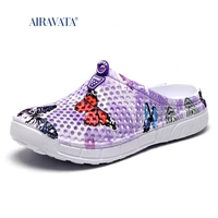 womens slip on quick dry water clogs shoes beach sandals lightweight breathable bathroom swimming