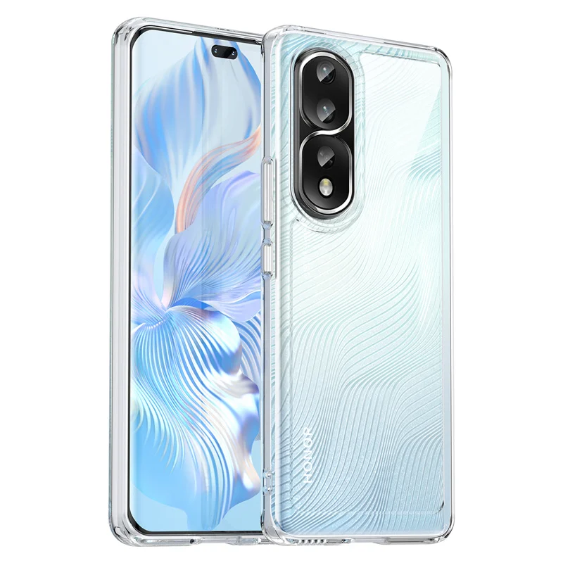 For Huawei Honor 80 Pro Clear Case Honor 80 Pro Cover Coque Fundas Hard Translucent Shockproof Phone Bumper Honor 80 Pro