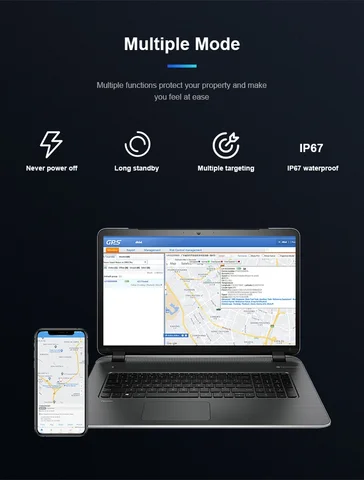 Заводское дистанционное отслеживающее устройство для грузовика, прицепа, управления флотом, Gps-трекер с питанием от солнечной батареи