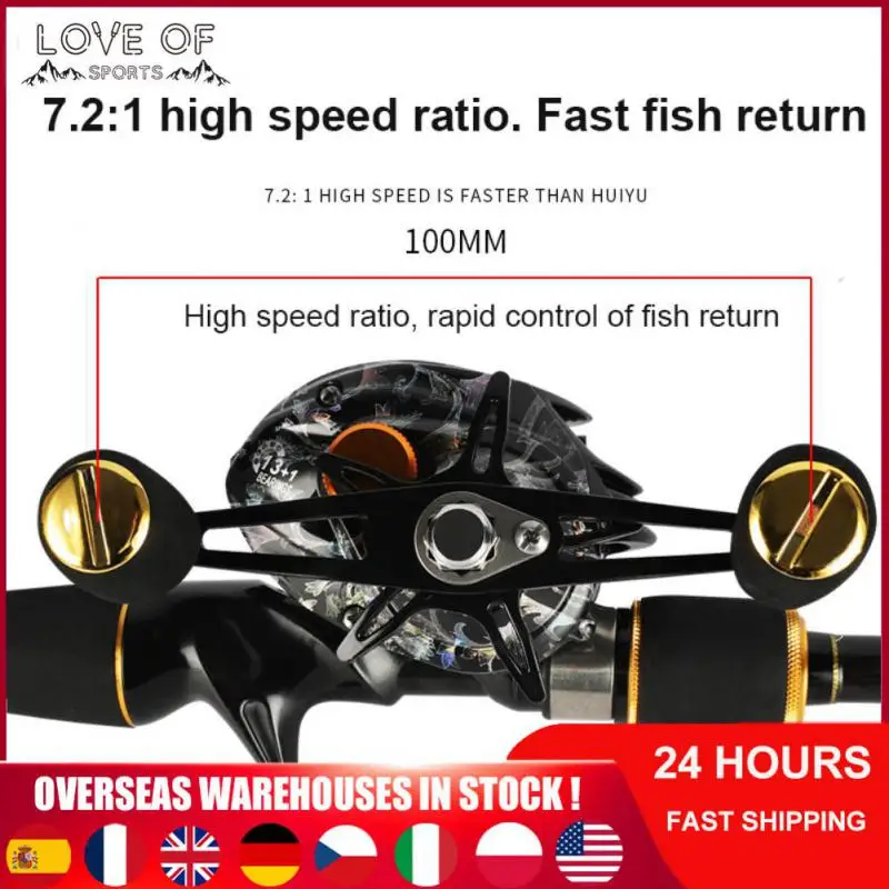 

High Accuracy Luya Wheel Durable Magnetic Fishing Reel Metal Eva Fishing Wheel Fishing Gear Anti-blasting Line Water Drop Wheel