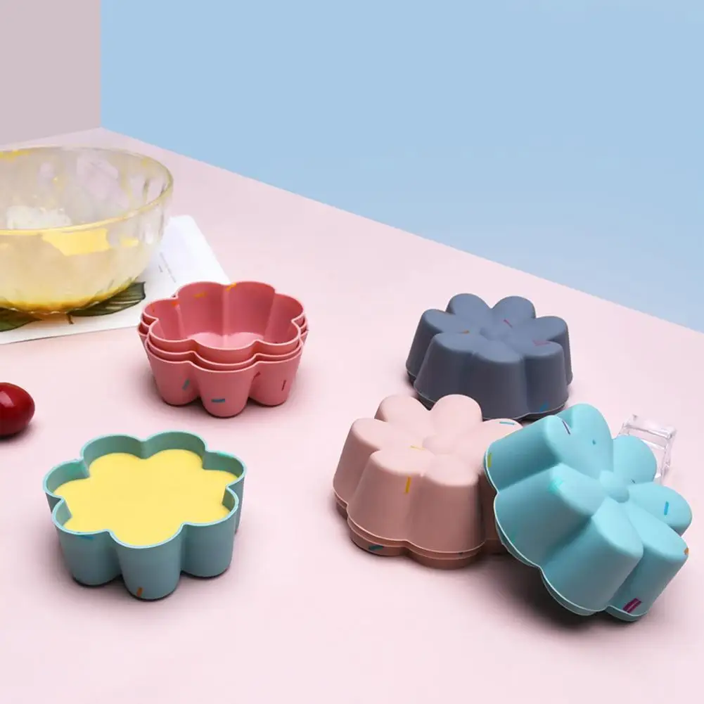 

6 шт./компл. практичная термостойкая Форма для маффинов, портативная, легко моется