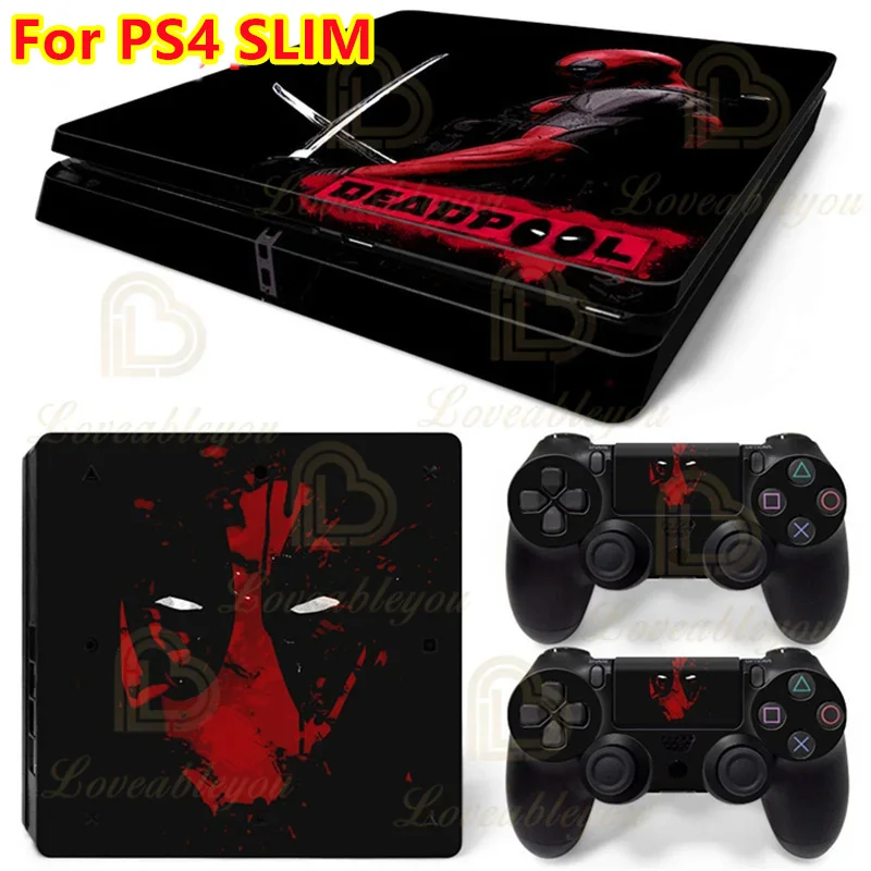 Наклейки из ПВХ для консоли и контроллеров PS4