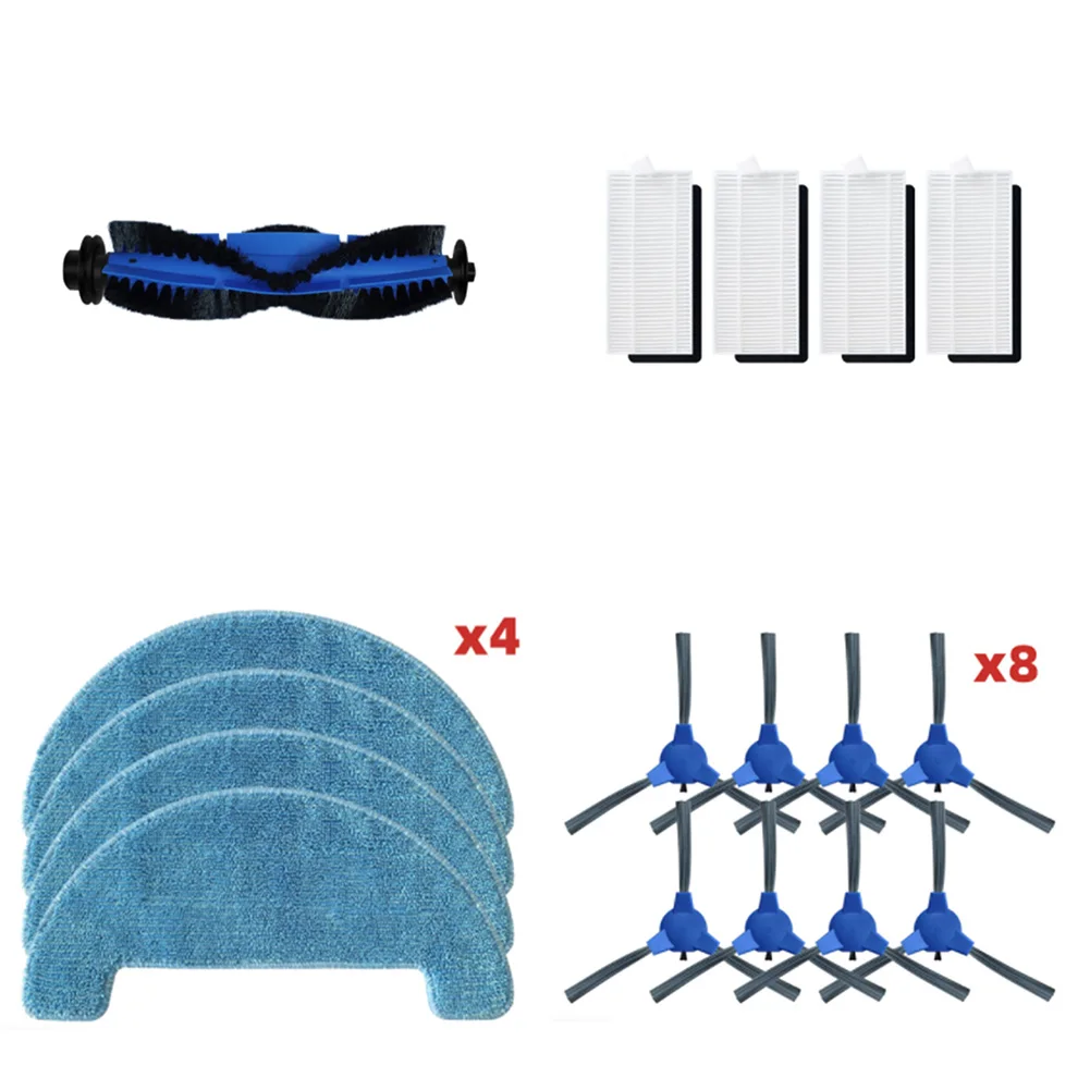 

Main Side Brush Hepa Filter Mop Cloths Rag Replacement Part For Polaris PVCR 1026 1226 1090 Spirit Robot Vacuum Spare Parts