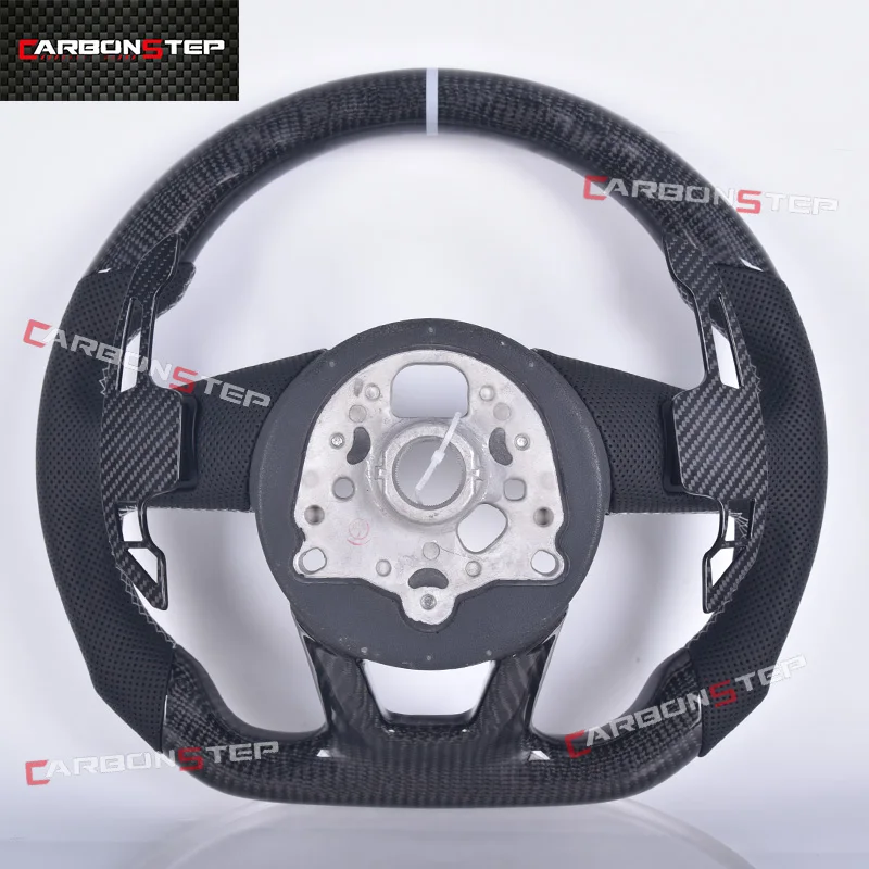Светодиодный руль из карбона для Audi R8 C7 A5 B8 RS3 S3 A7 A4 B9 RS6 RS7 S4 A3 A6 (art.: 3920dc41c3aa2) - 3920dc41c3aa2