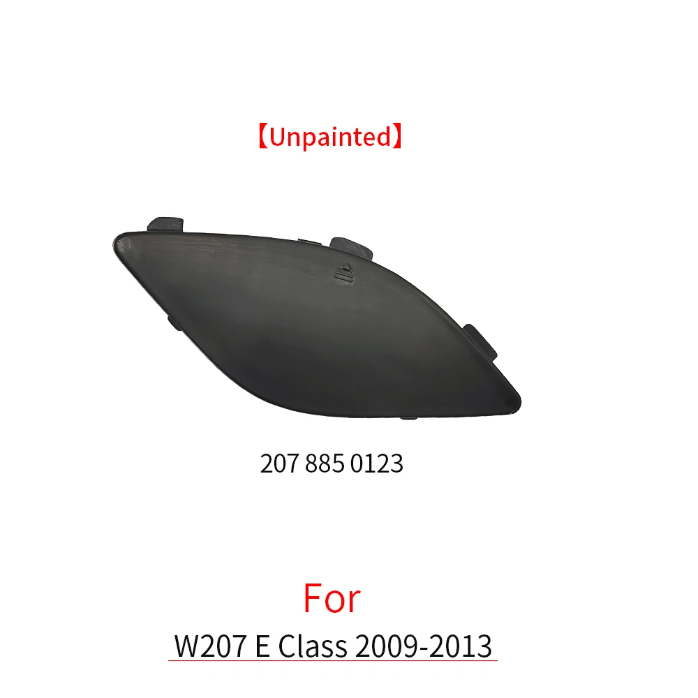 

Передний бампер для Mercedes W207, черная крышка с крюком для буксировки для Benz E Class Coupe E260 E300 E320 E350 E400 2078850123