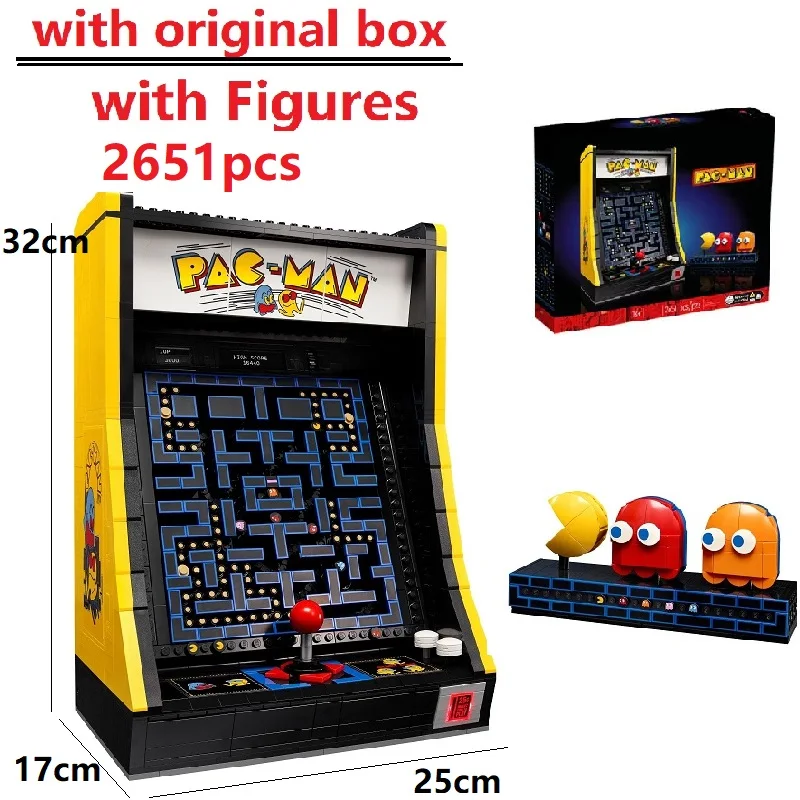 

2023 NEW 10323 Arcade Machine Building Blocks Creative Ideas Game Brick Toys for Boy Girls Adult