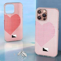 shining glitter case bling for iphone 13 pro max 12 pro soft tpupc shockproof rhinestone diamond back cover