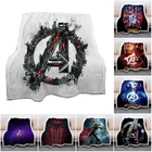 Покрывало на диван с 3D принтом мстители