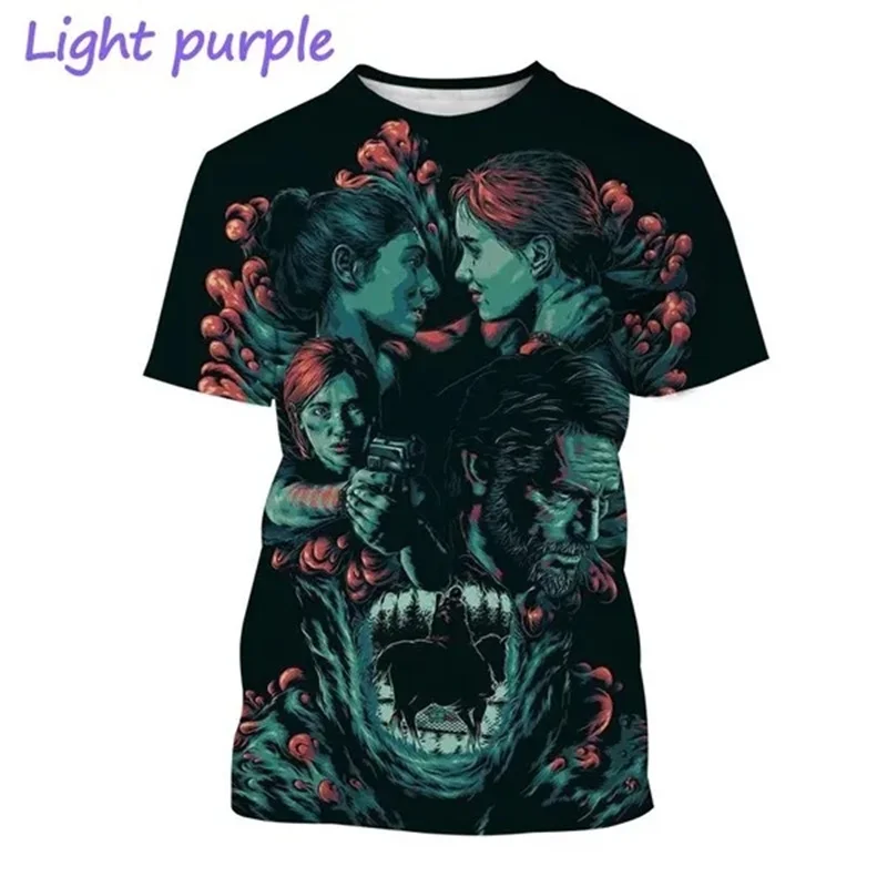 

Футболка Мужская/женская с 3D-принтом из фильма «ужас: The Last of Us»