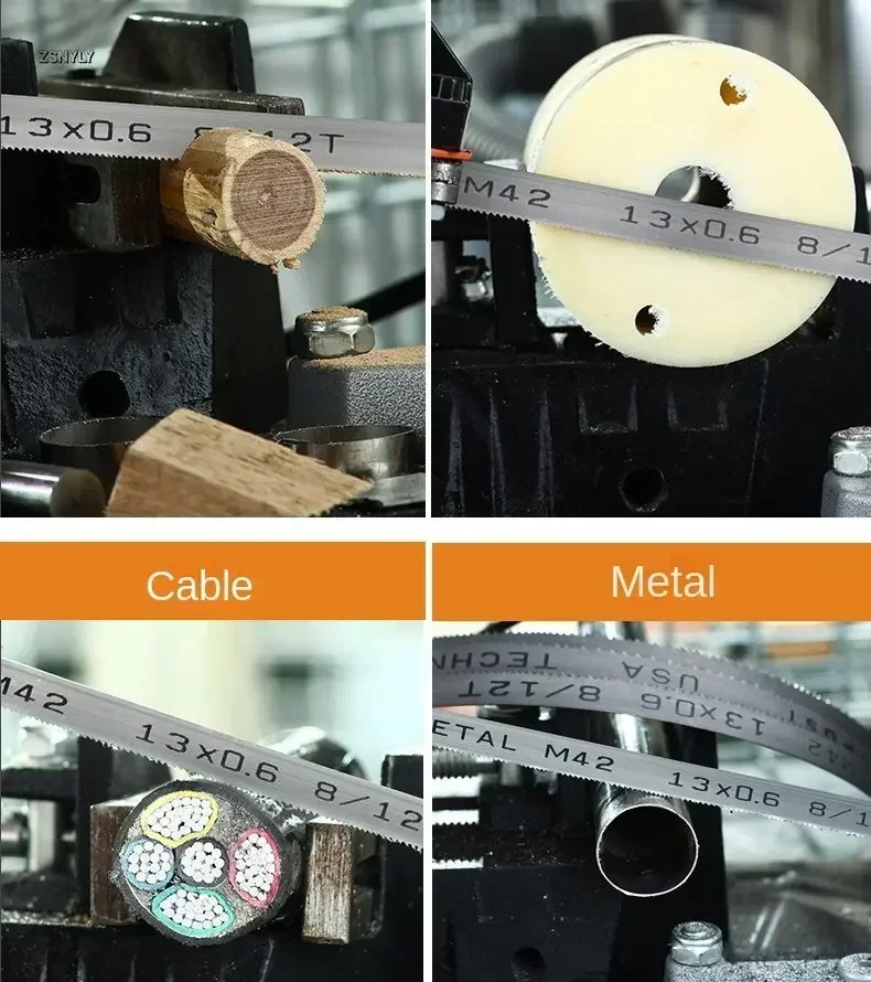M42 Биметаллические полотна ленточной пилы 1/2 дюйма. 1140 1400 1425 1790 2240 x 13 мм с пилой 6 14