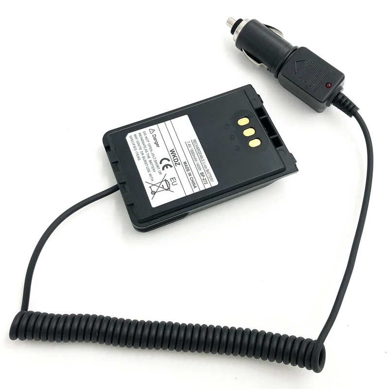 BP272 12/24V Car Charger Battery Eliminator Adapter For ICOM ID-31 ID-51 ID-31A ID-31E ID-31E ID-51A ID-51E Radio for BP-272