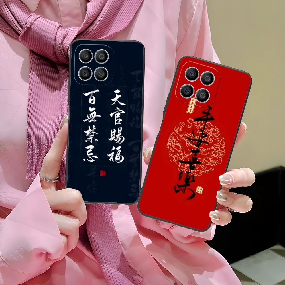 Китайский чехол для мобильного телефона Lucky Rich Huawei Honor 90 80 70 60 50 30 20 10 9 8 7 Pro S SE Lite 5G