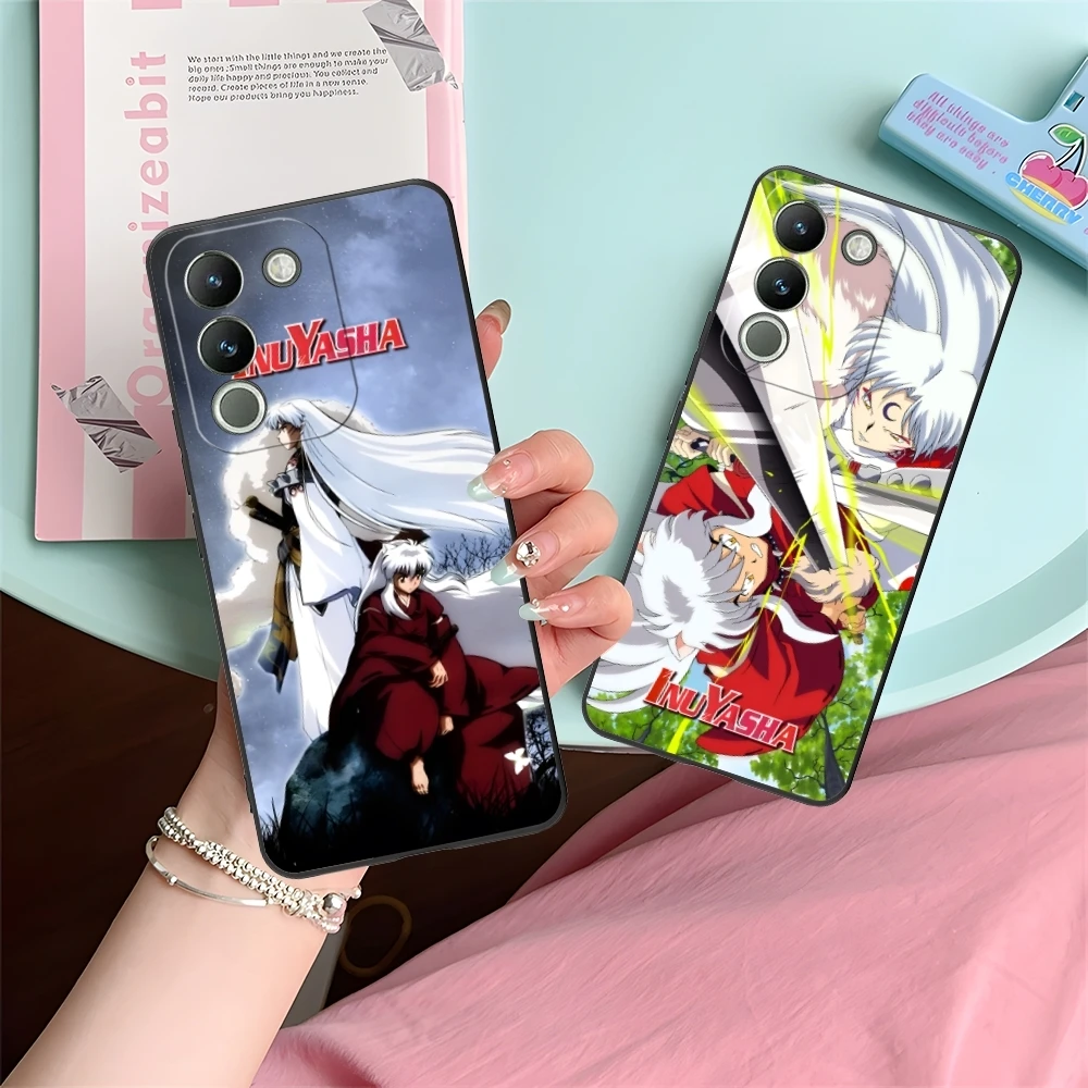 Чехол для мобильного телефона Inuyasha Sesshoumaru VIVO Y95 Y93 Y31 Y20 V19 V17 V15 Pro X60 NEX черный мягкий