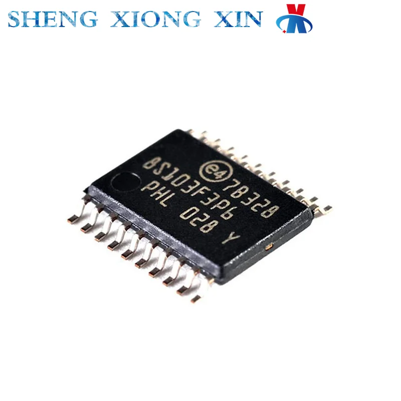 

5pcs/Lot STM8S103F3P6 Encapsulation TSSOP20 8-bit Microcontroller -MCU 8S103F3P6 Chip