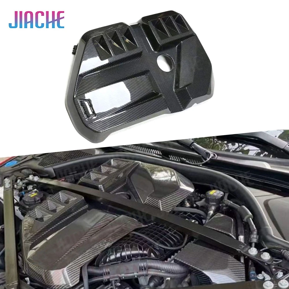 Сухой капот двигателя из углеродного волокна для BMW G87 M2 G80 G81 M3 G82 G83 M4 2020-2022