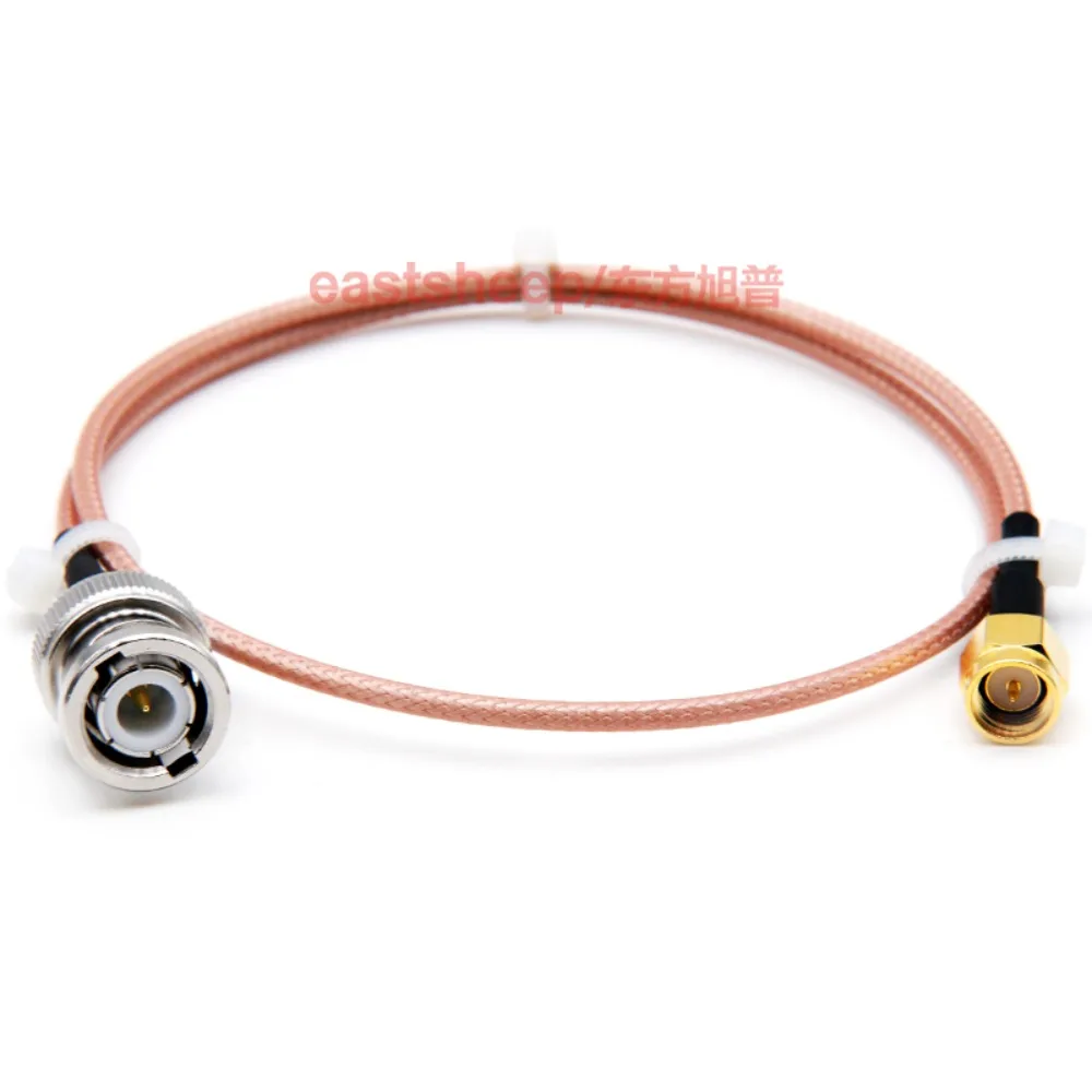 Кабель радиочастотный Dongfang Xupu RG316 BNC male - SMA male Q9 для осциллографа SMABNC-JJ (art.: 3920db2bd0b58) - 3920db2bd0b58