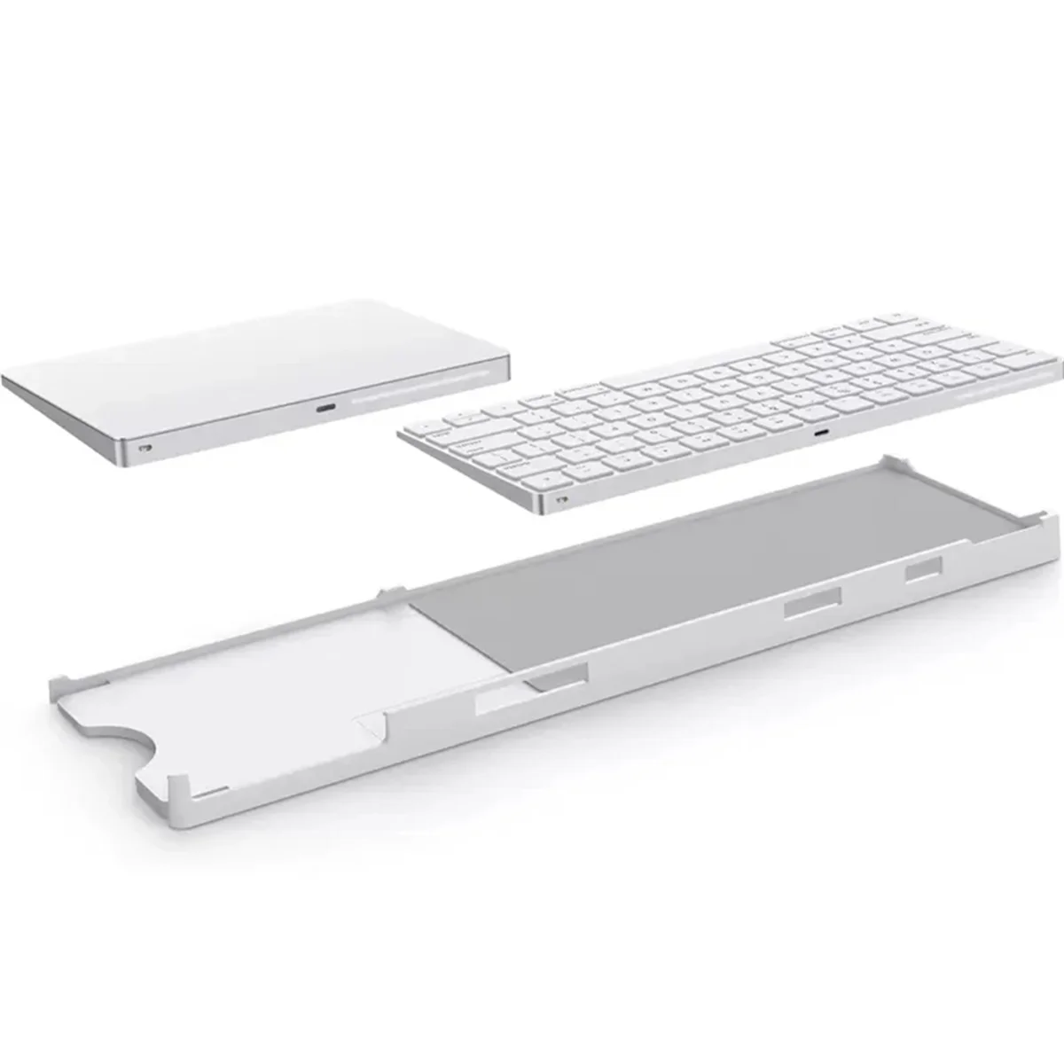 Фото Рамка-подставка Supernew Bestand 2-в-1 для Apple IMac Magic Keyboard Touch ID Magic Trackpad A1644 2449 A1535, базовая подставка-коробка №5