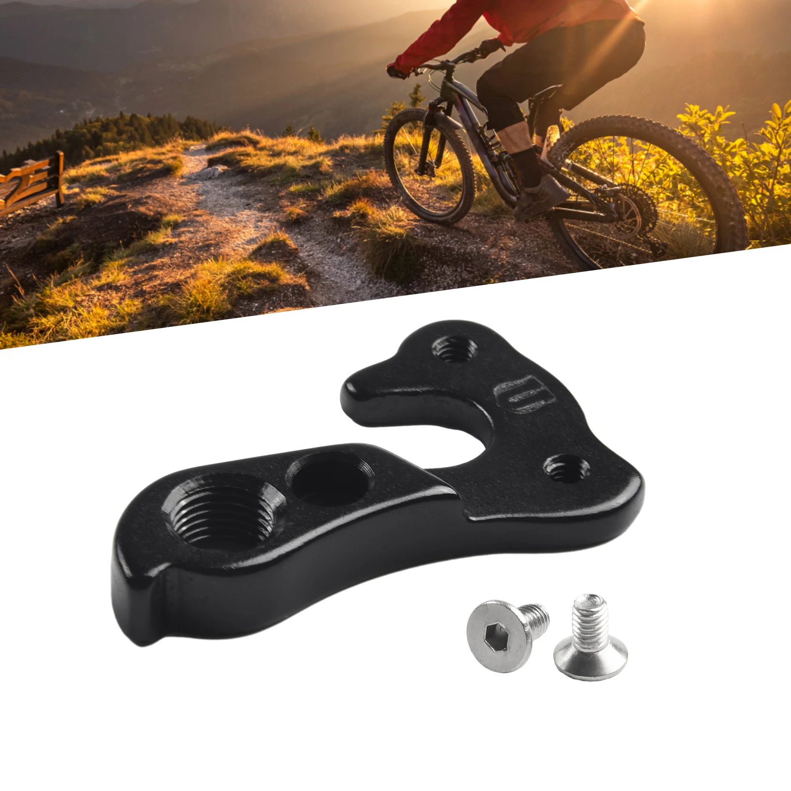 Компоненты велосипеда Черный # Велосипед DERAILLEUR из алюминиевого сплава 175 для Lapierre