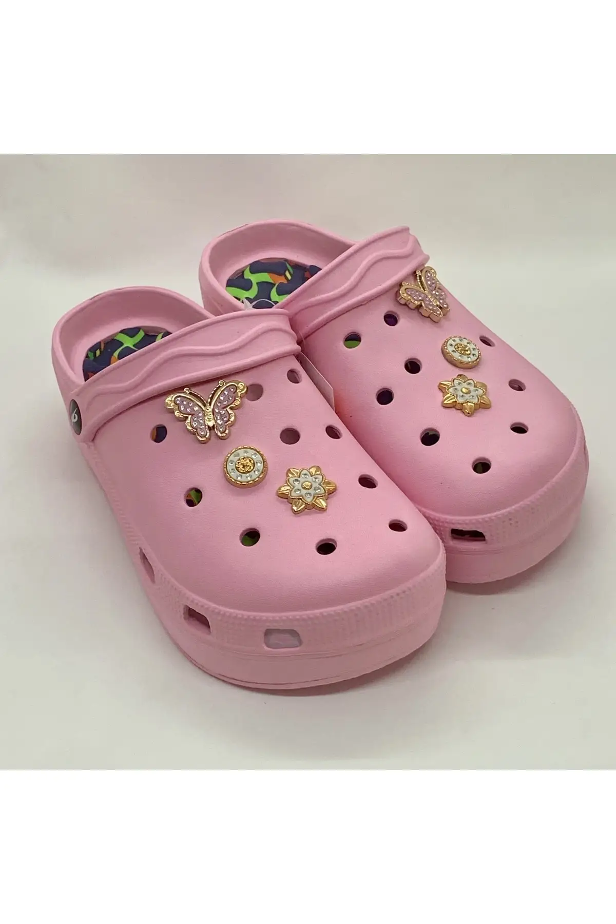 

Women candy pink Cros slippers